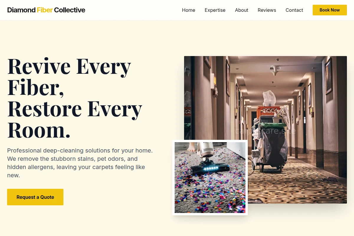 Spot-treat Carpet Cleaning